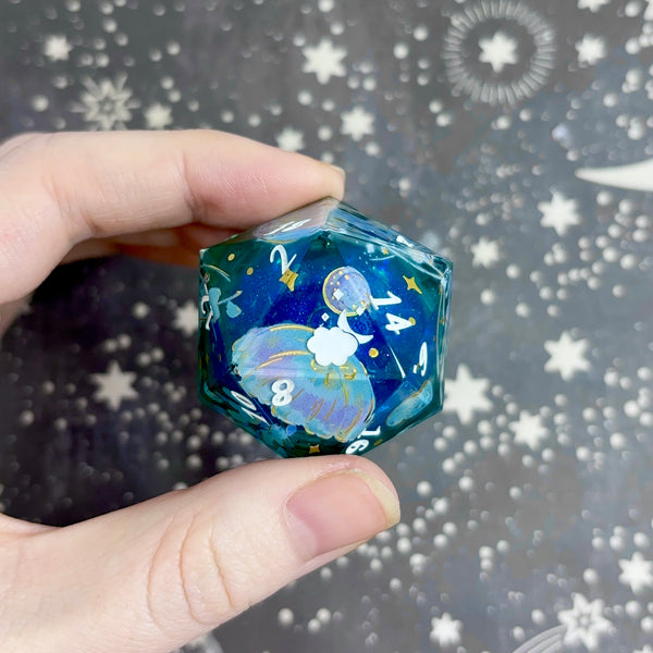 "Moonlight Dance of the Jellyfish" - 35mm Show-Off Logo d20