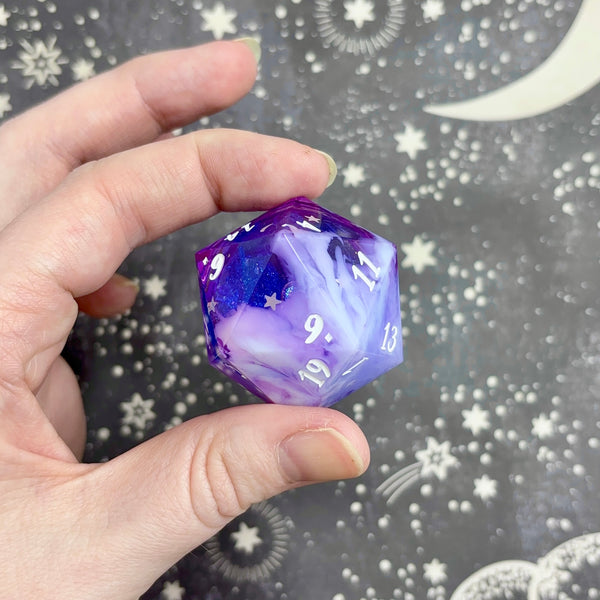"Star Sworn" - 35mm Show-Off Logo d20