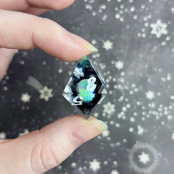"Alien Planets" - 7 Piece Show Off Set - Logo d20