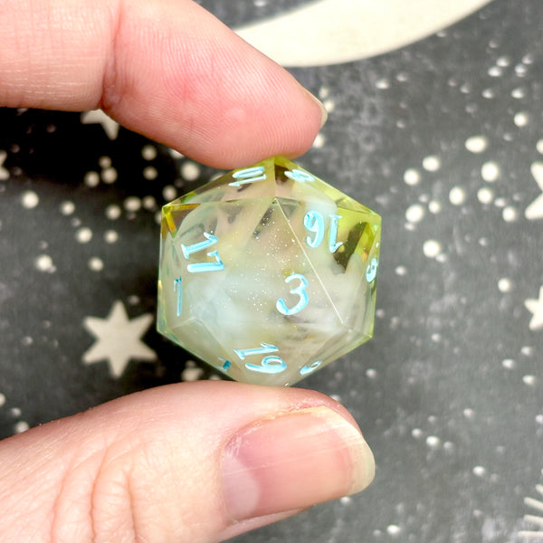 "Sunkissed Rainbow" - Show Off Numeric d20