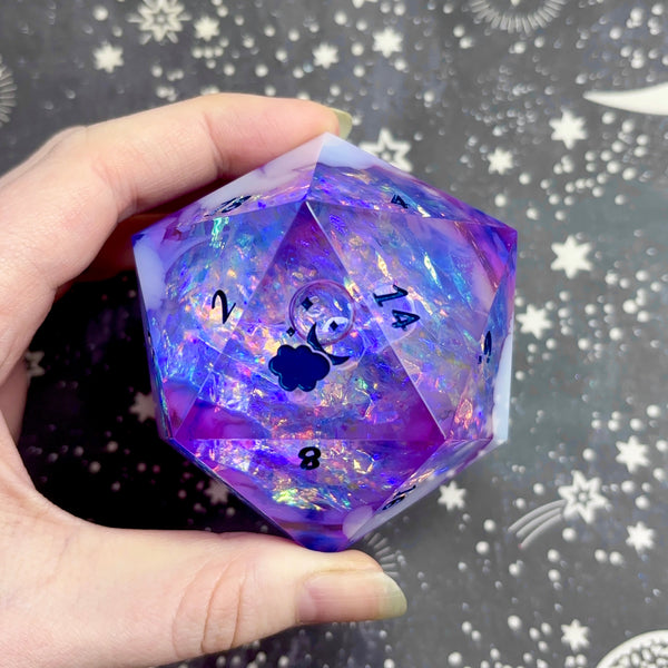 "Dreamlands" - 60mm Logo d20