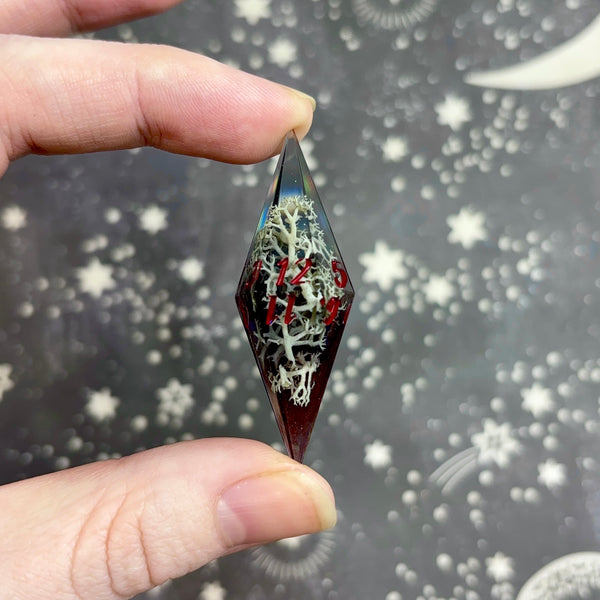 "Lost Life" - Elongated 7 Piece Show Off Set - Logo d20