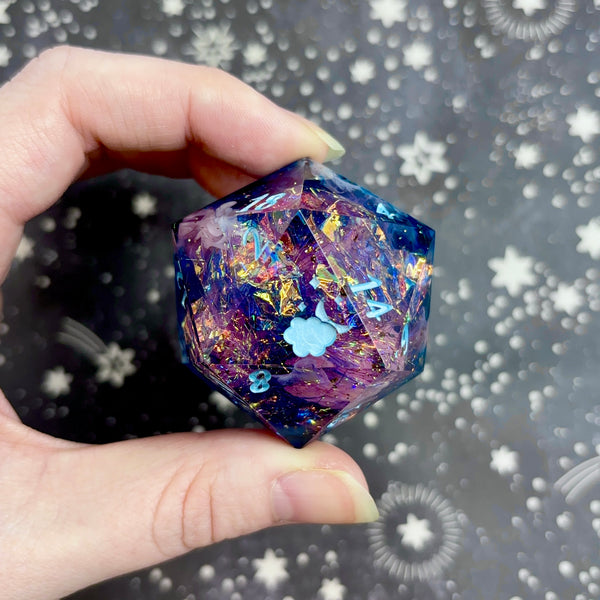 "Forging Imagination" - 40mm Show-Off Logo d20