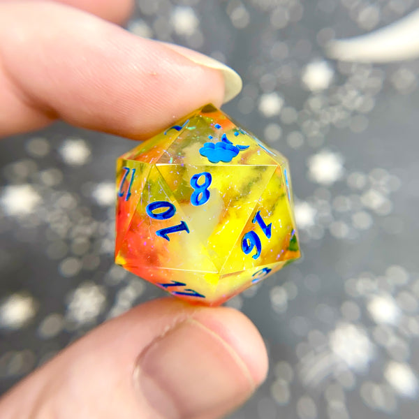 "Summer Sunset" - Show Off Logo d20