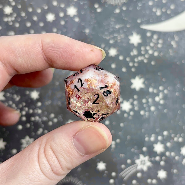 "Copper Geode" - Show Off Logo d20