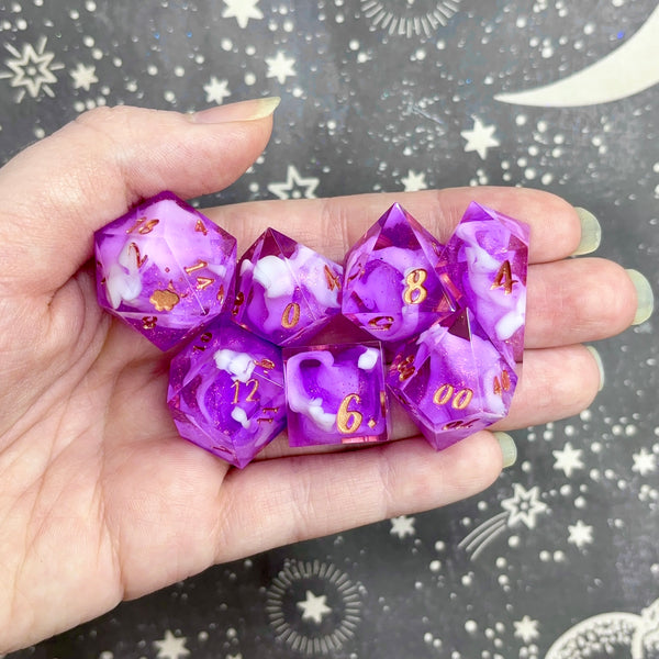 "Wisteria Wonderland" - 7 Piece Show Off Set - Logo d20
