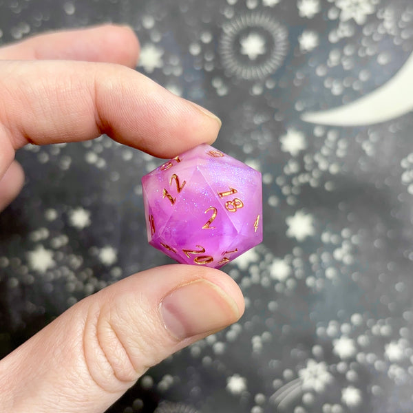 "Self Care" - Show-Off Numeric d20