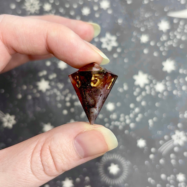 "Ash and Cinders" - Show Off Gem d6
