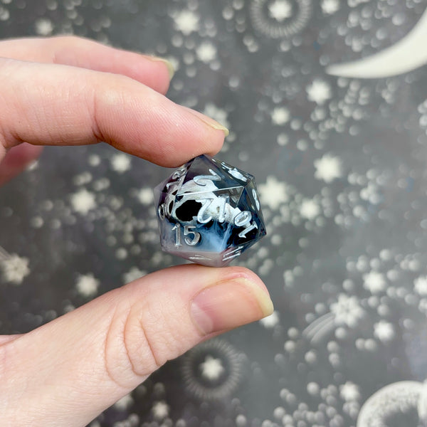 "Raven's Call" - 7 Piece Set - Logo d20
