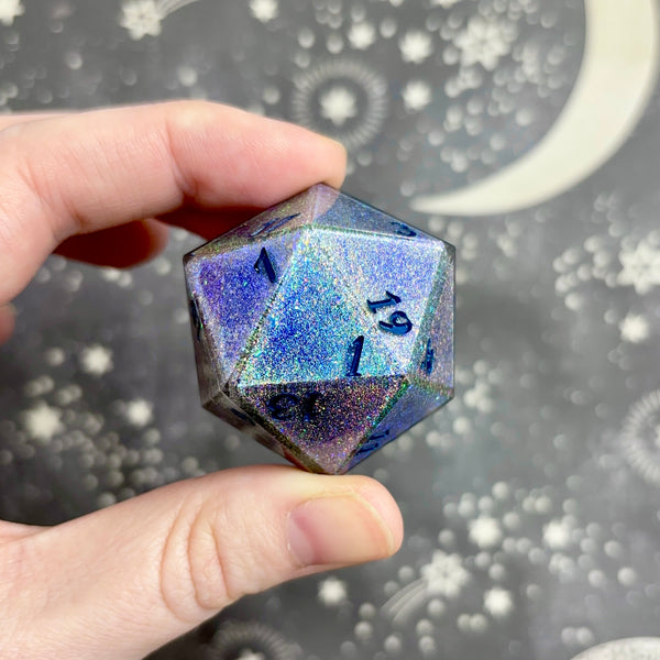 "Disco D20" - 35mm Show-Off Logo d20