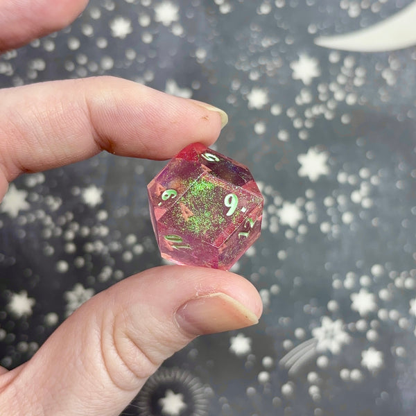 "Green Glitter" - Show Off d12