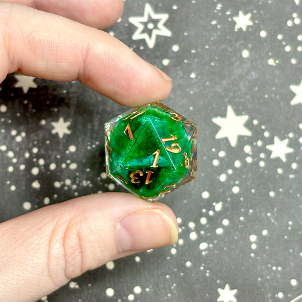 "Into the Woods" - 7 Piece Show Off Set - Logo d20