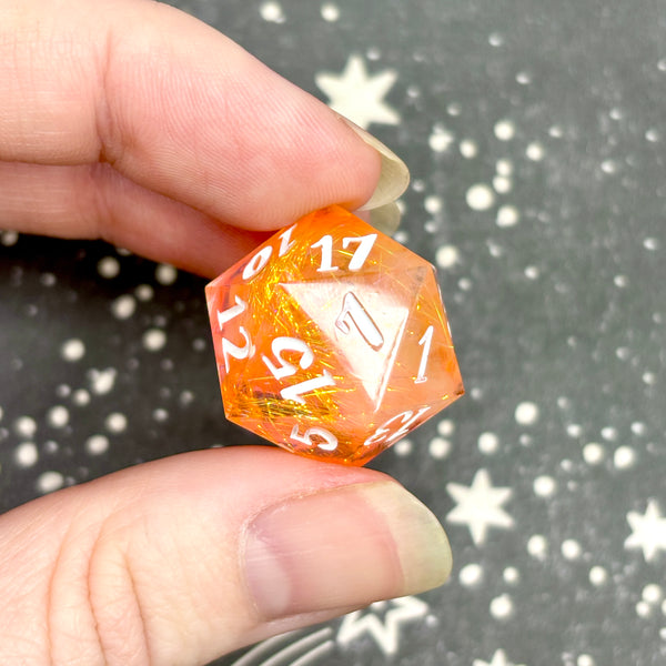 "Tangerine Tang" - 7 Piece Set - Logo d20