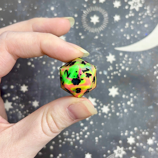 "Neon Nonsense" - Standard Logo d20