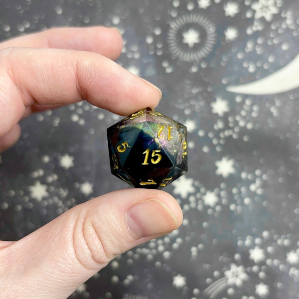 "Milkyway Moon" - Show-Off Numeric d20