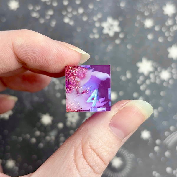 "One Clear Day" - 7 Piece Show Off Set - Logo d20