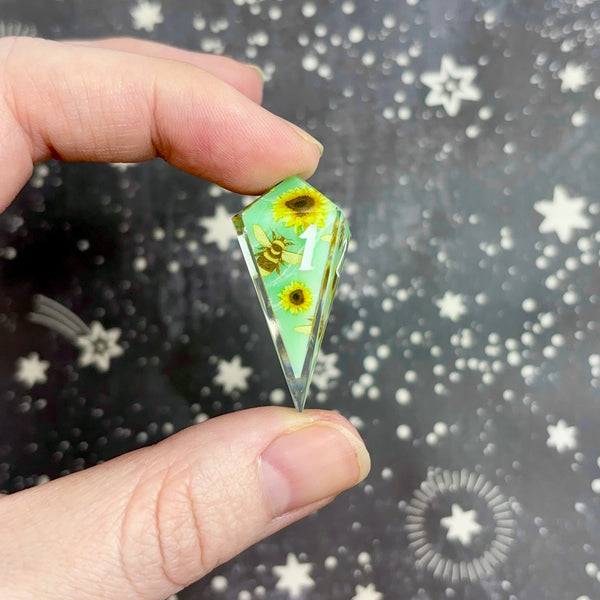 "Sunflower Summer" - 7 Piece Show Off Set - Logo d20