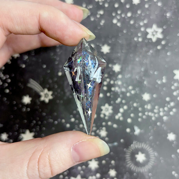 "Dragon Dreams" - Elongated 7 Piece Show Off Set - Logo d20