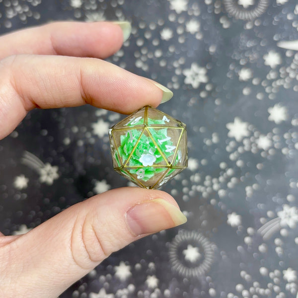 "Eternal Terrarium" - 7 Piece Show Off Set - Logo d20