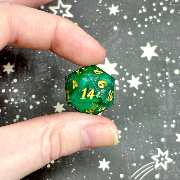 "Lucky Green" - Standard Yeet/Fuck d20