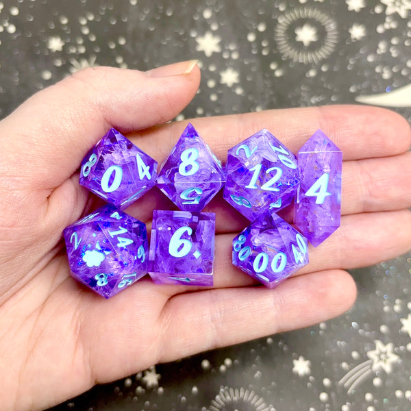 "Spring Storm" - 7 Piece Set - Logo d20