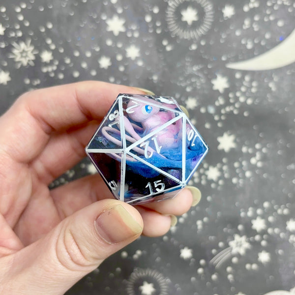 "Mew Squish" - 35mm Show-Off Logo d20