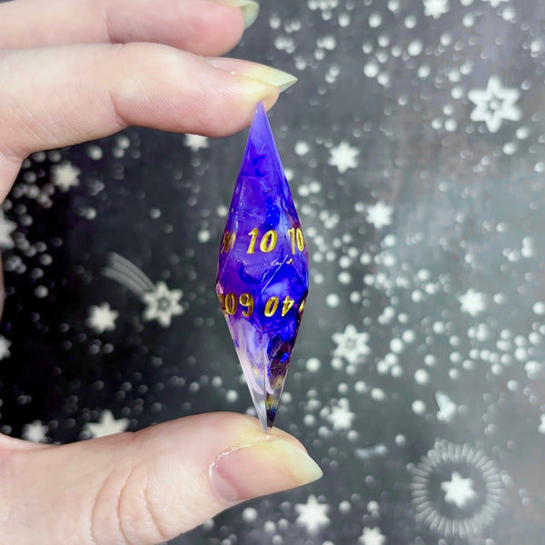 "Visionary" - Elongated 7 Piece Show Off Set - Logo d20