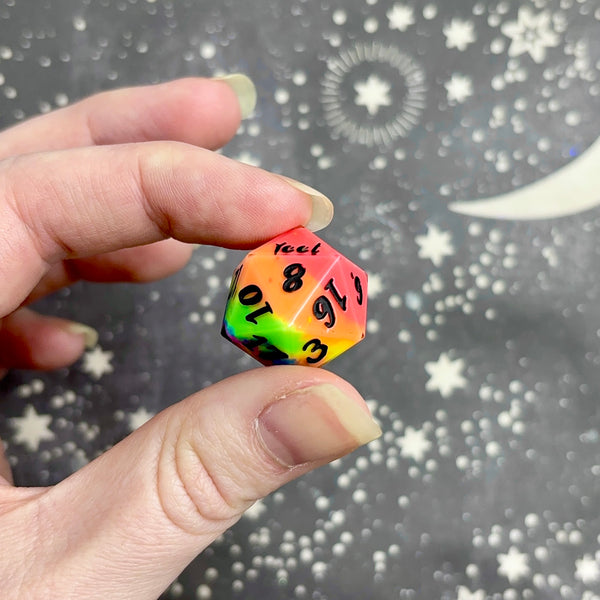 "Neon Nonsense" - Standard Yeet/Fuck d20