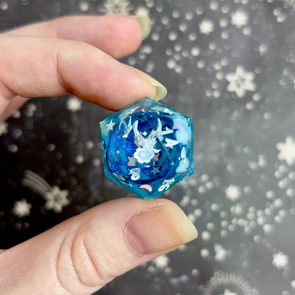 "Dragonborn" - 7 Piece Show Off Set - Logo d20