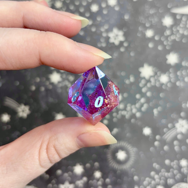 "One Clear Day" - 7 Piece Show Off Set - Logo d20