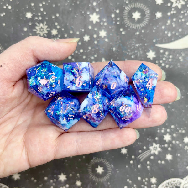 "Be Amazed" - 7 Piece Show Off Set - Logo d20