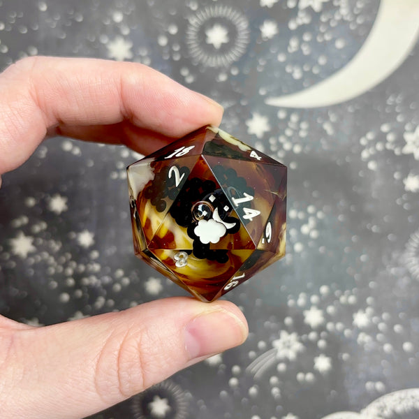 "Liquid Brown Sugar Boba" - 35mm Show-Off Logo d20