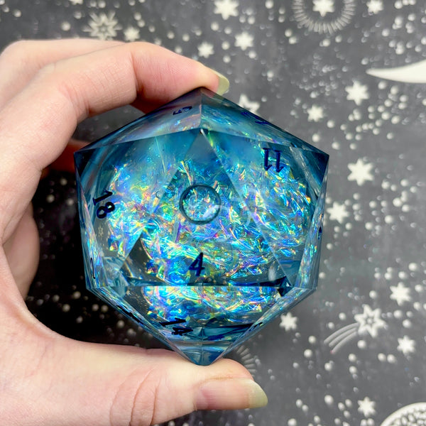 "Libations" - 60mm Logo d20