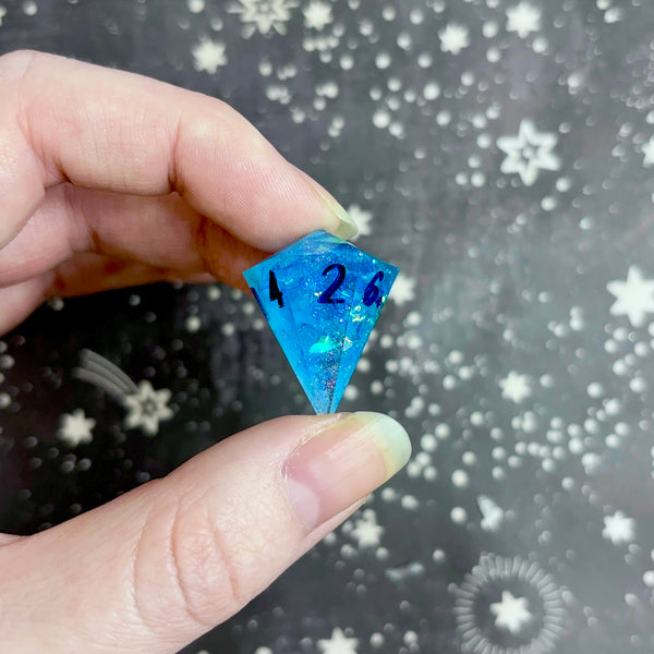 "Frostbitten Aurora" - Show Off Gem d6