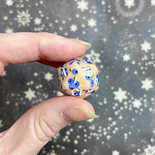 "Blueberries" - 7 Piece Set - Logo d20
