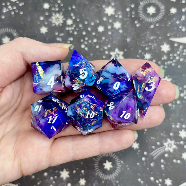 "Lost in the Beyond" - 7 Piece Show Off Set - Logo d20