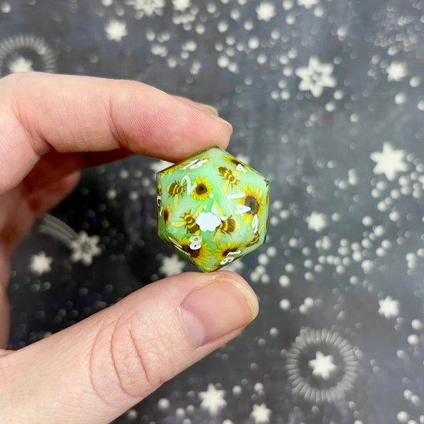 "Sunflower Summer" - 7 Piece Show Off Set - Logo d20