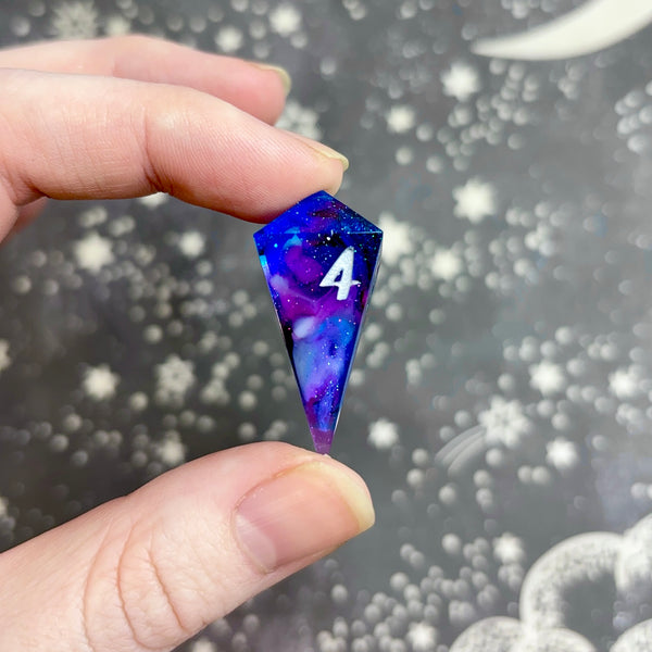 "Galaxies Beyond" - 7 Piece Show Off Set - Logo d20