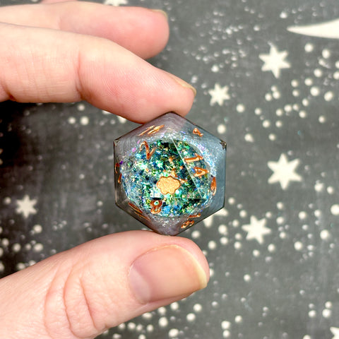 "Green Geode" - Show Off Logo d20