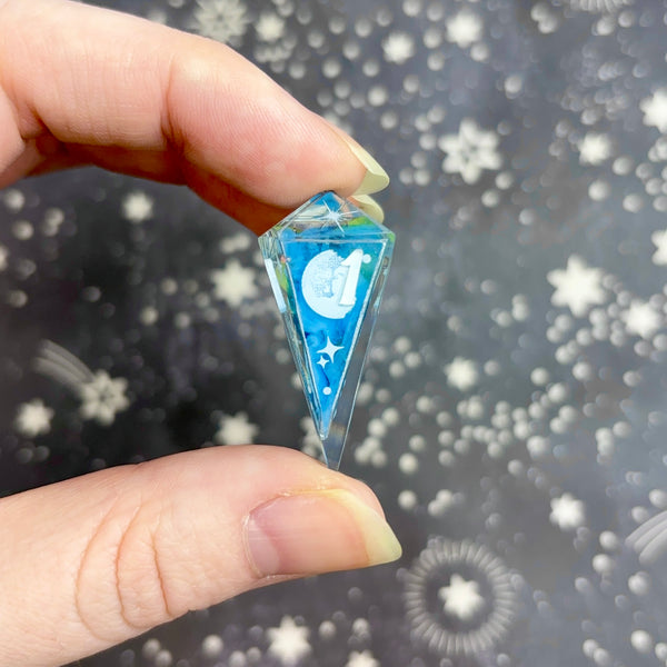 "Moonbringer" - 7 Piece Show Off Set - Logo d20