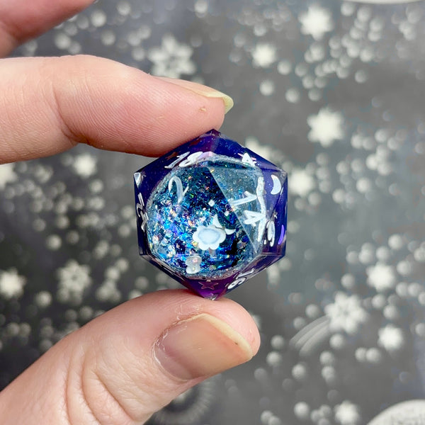 "Moonbow" - 7 Piece Show Off Set - Logo d20