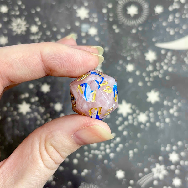 "Sky Swimming" - Standard Logo d20