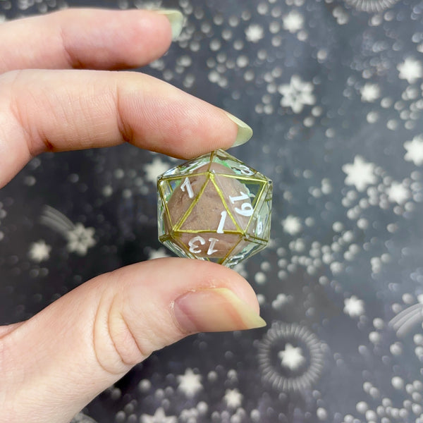 "Eternal Terrarium" - 7 Piece Show Off Set - Logo d20