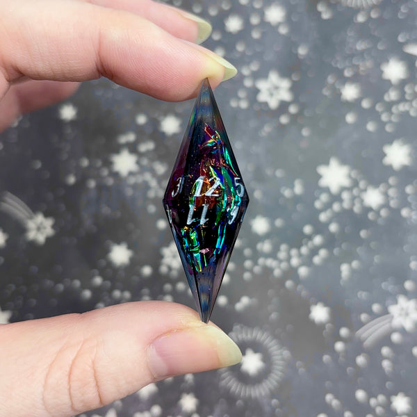 "The Void Speaks" - Elongated 7 Piece Show Off Set - Logo d20