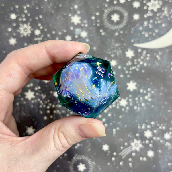 "Space Jellies" - 35mm Show-Off Logo d20