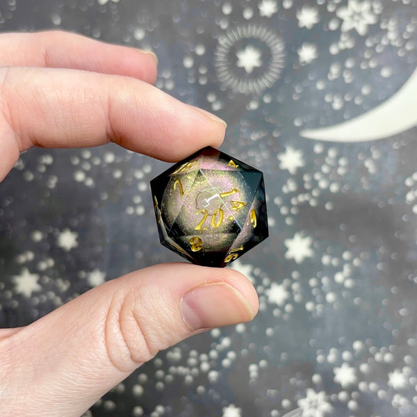 "Milkyway Moon" - Show-Off Numeric d20