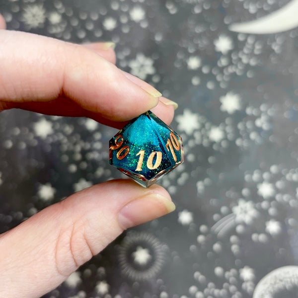 "Hippocampus" - 7 Piece Set - Logo d20