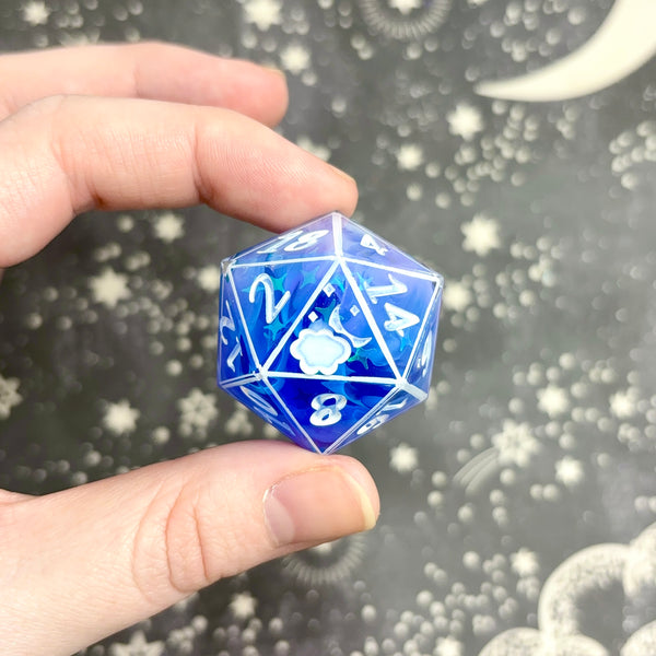 "Enlightened Spaces" - 30mm Logo d20