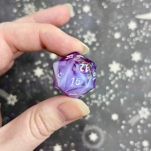 "Summer Fog" - 7 Piece Show Off Set - Logo d20