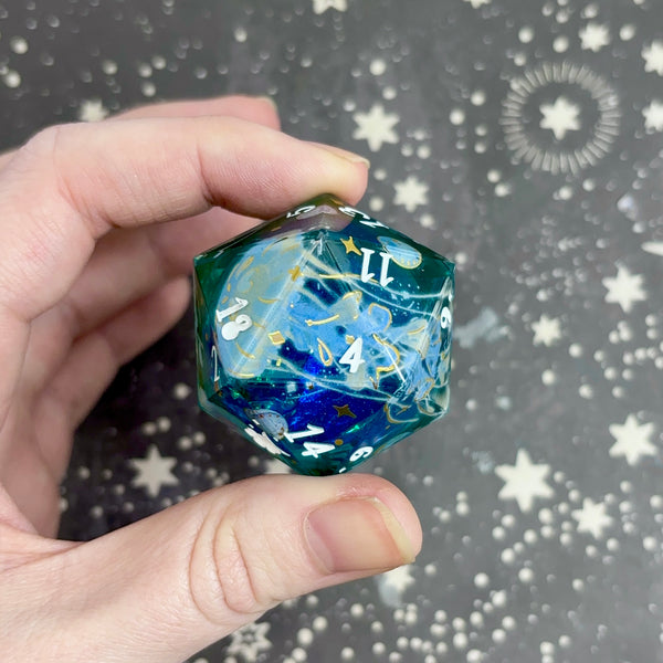 "Moonlight Dance of the Jellyfish" - 35mm Show-Off Logo d20